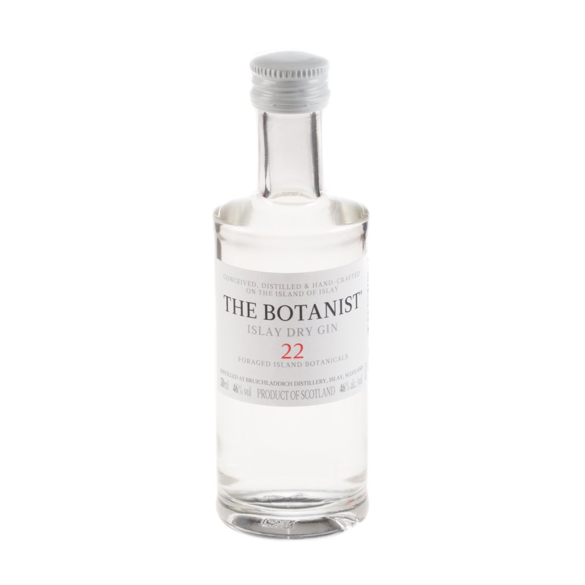 Botanist Islay Dry Gin Miniature 5cl Bottle - Click Image to Close